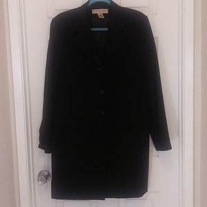 Apostrophe Essentials long midi black peacoat 16